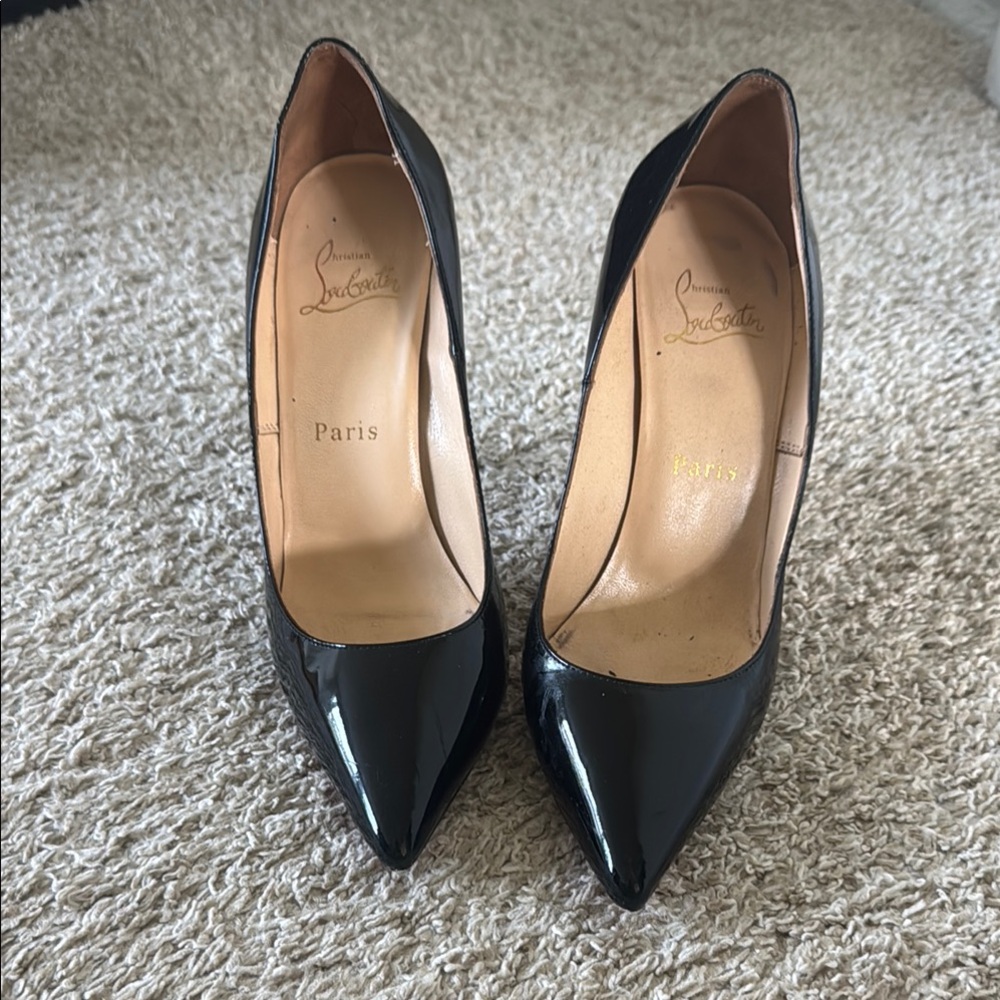 Christian Louboutin Black Heels Timeless Elegance